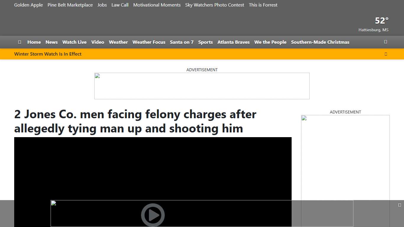 2 Jones Co. men facing felony charges after allegedly tying man up and shooting him